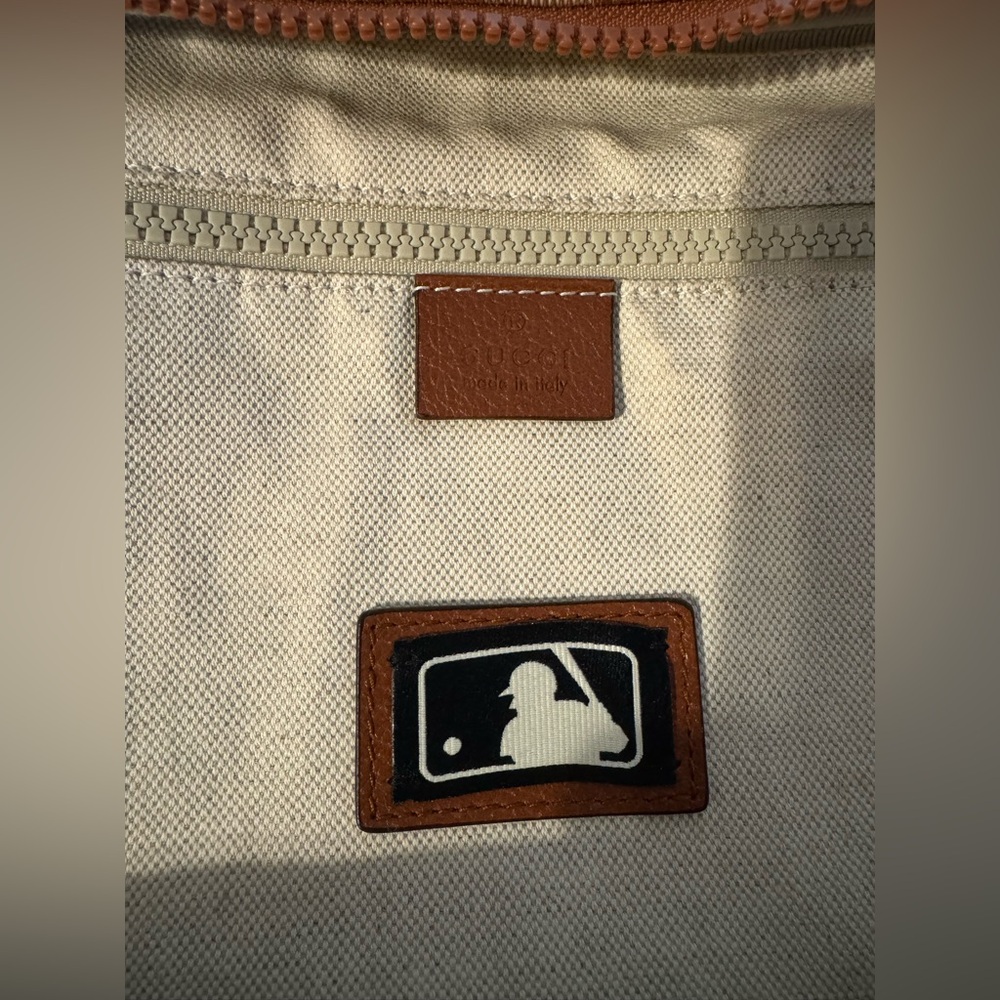 Gucci x Yankee Backpack GG Canvas 100% Authentic - Picture 4 of 5